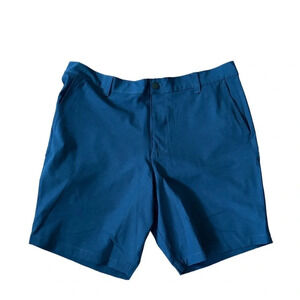 NWT Banana Republic Comfort Flat Front Shorts Size 40 color blue comfort waist